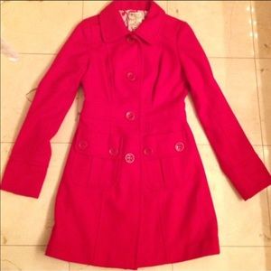 Anthropology Red Coat